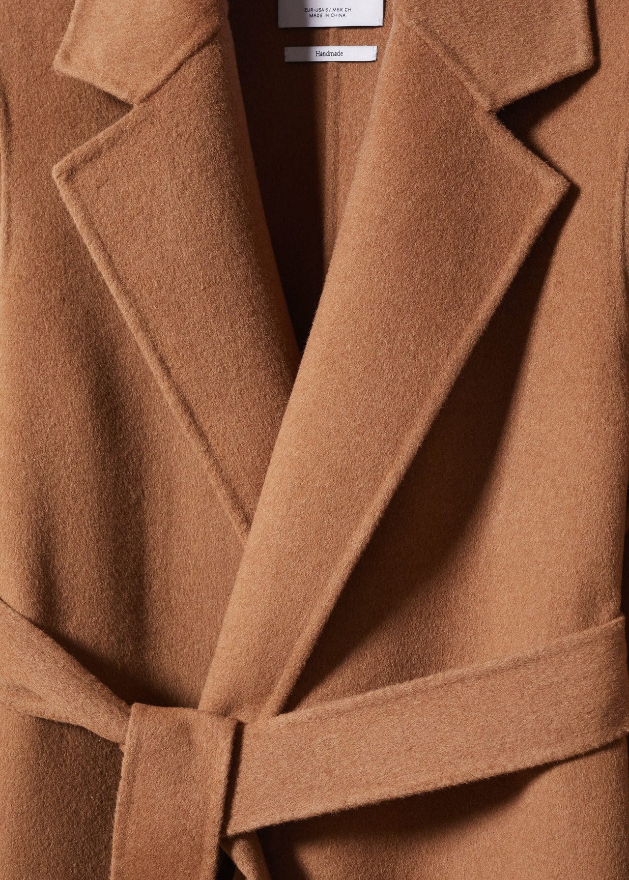 Belt handmade coat