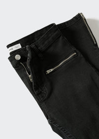 Thumbnail for Biker style skinny jeans
