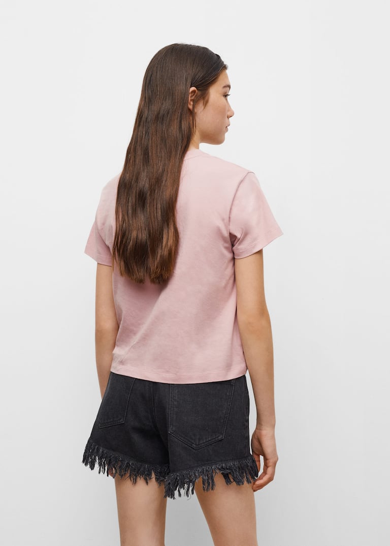 Essential cotton-blend T-shirt