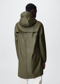 Thumbnail for Hooded water-repellent parka