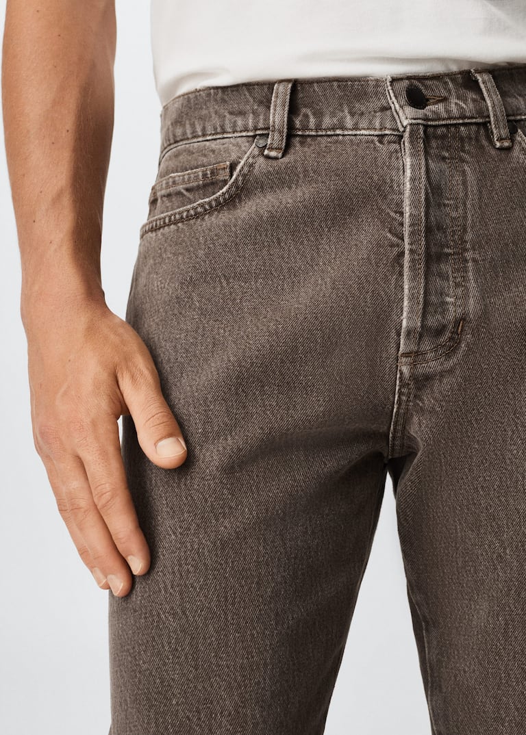 Vintage straight-fit jeans