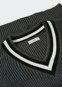 Thumbnail for V-neck knit sweater