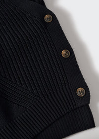 Thumbnail for Ribbed knit cardigan