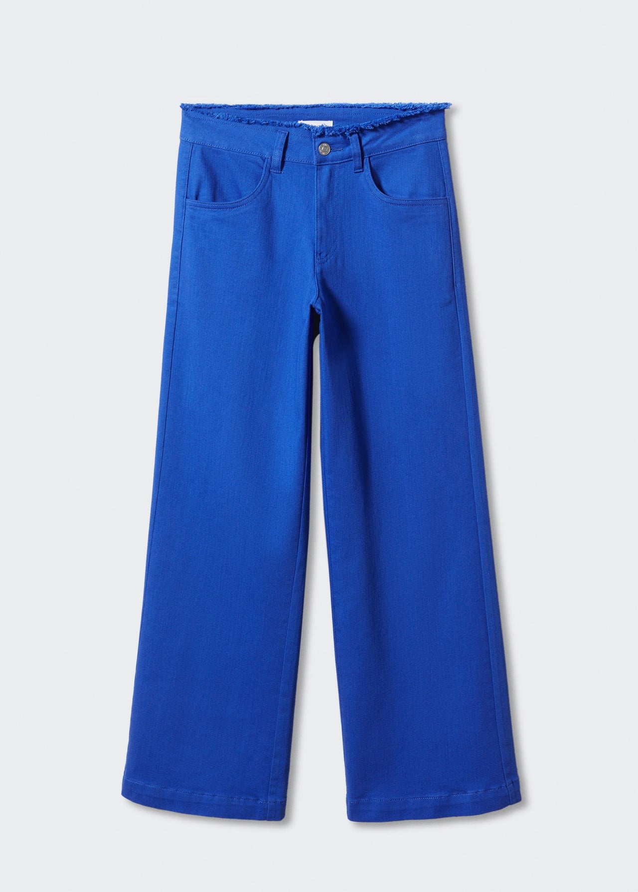 Colour-washed Wideleg jeans