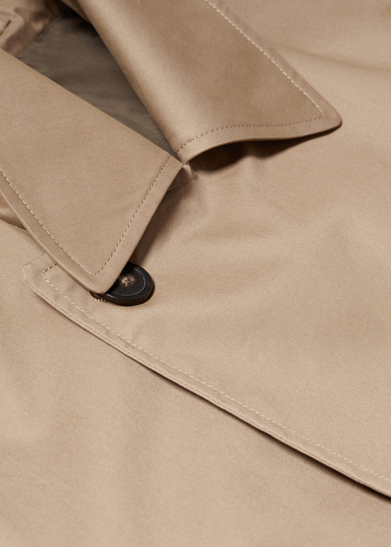 Classic 100% cotton trench coat