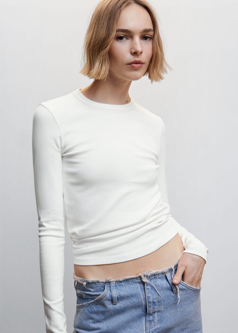 Recycled cotton T-shirt