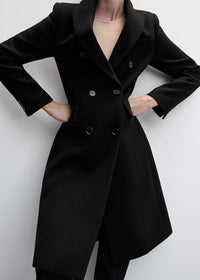 Thumbnail for Tailored wool coat