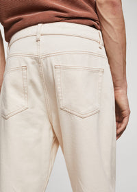 Thumbnail for Tapered loose cropped jeans